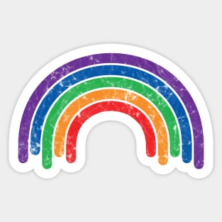 Happy Rainbow Sticker